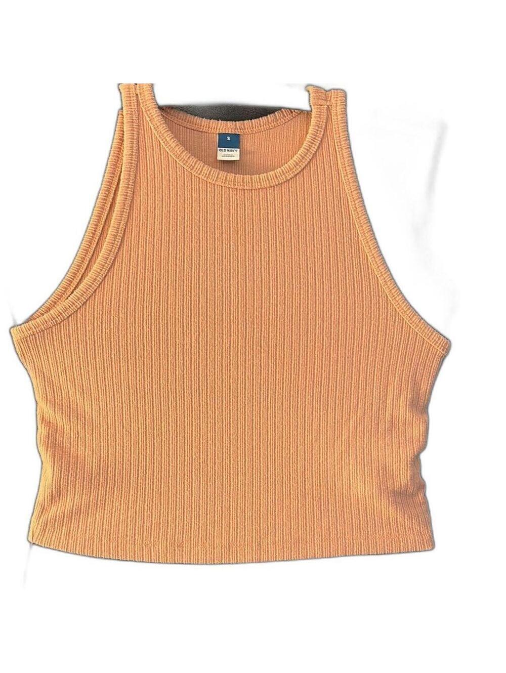 Old Navy Women's Orange and Pink tanks-cami